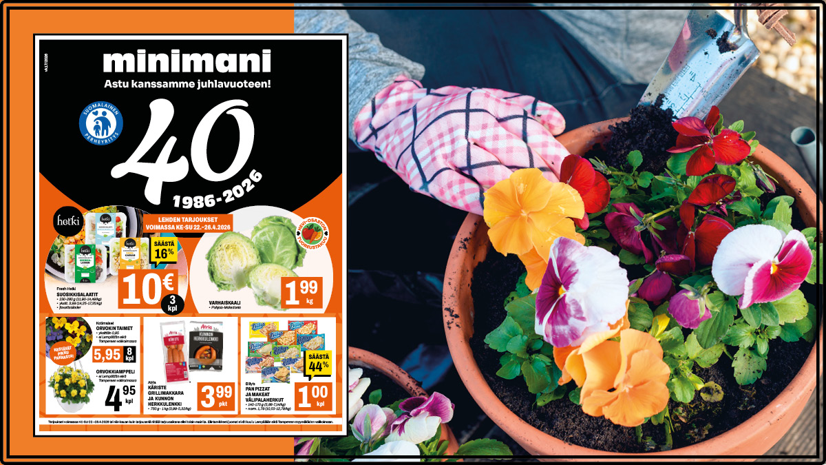 Minimanin uusin tarjouslehti