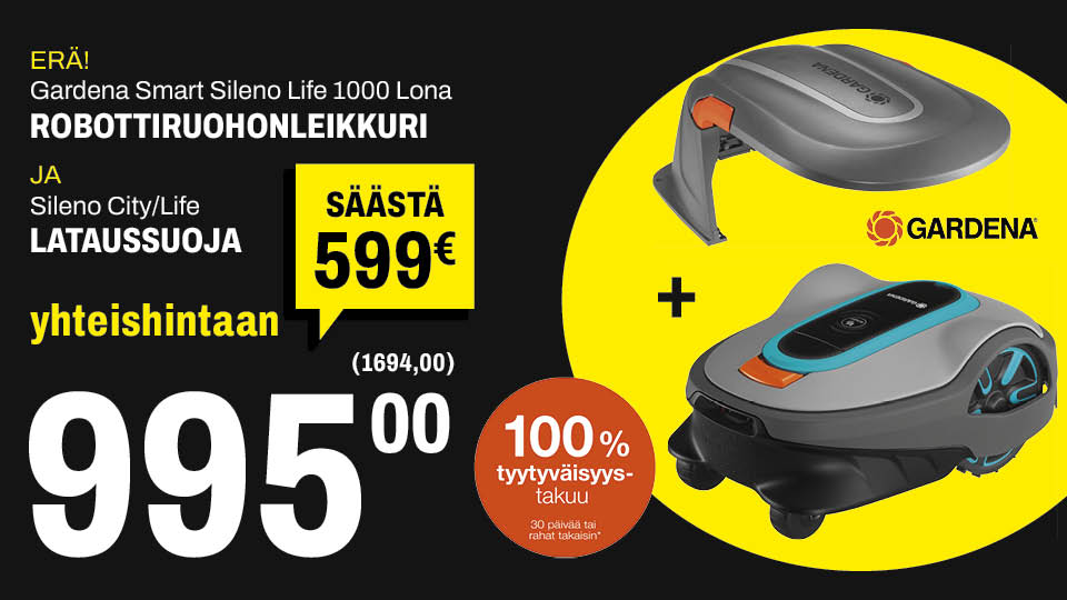 Gardena robottiruohonleikkuri