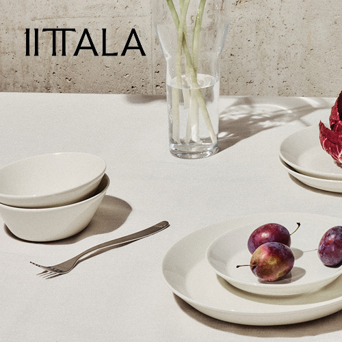 Iittalan valkoinen TEEMA-SARJA -20%