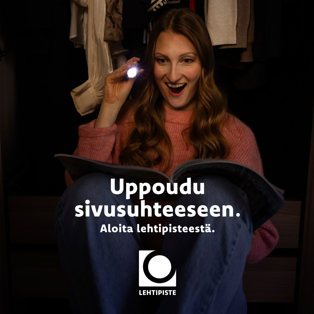 Uppoudu sivusuhteeseen. Aloita lehtipisteestä.