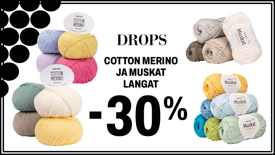 Drops Cotton Merino ja Muskat